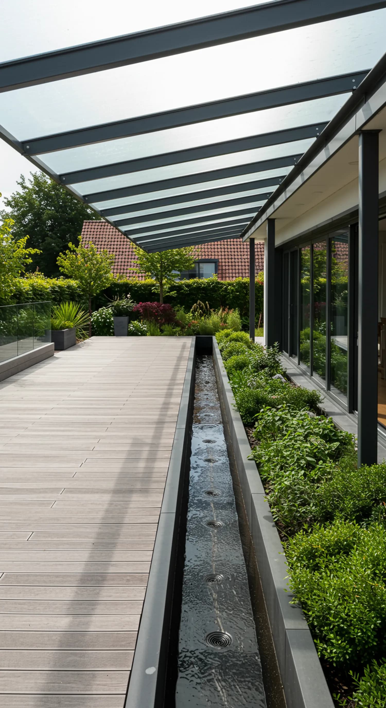 Terrassendach-Wasser sinnvoll ableiten: Ratgeber & Inspiration banner